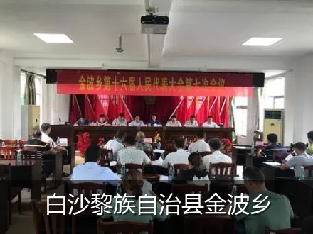 白沙黎族自治县金波乡